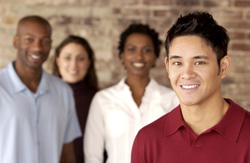 photo of Dr. Witting and a patient